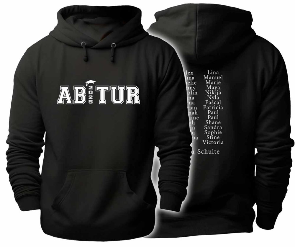 Individual graduation hoodie i664